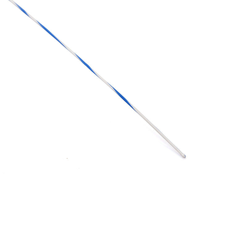 Blue White Color Zebra Urology Guide Wire Nitinol Kink Resistant